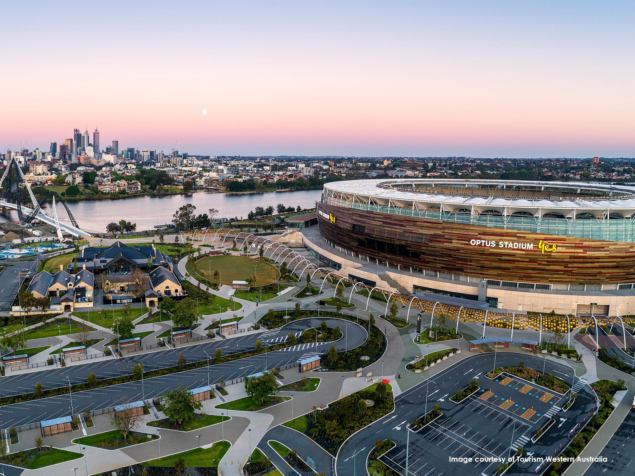 Апарт отель Citadines St Georges Terrace Перт Экстерьер фото