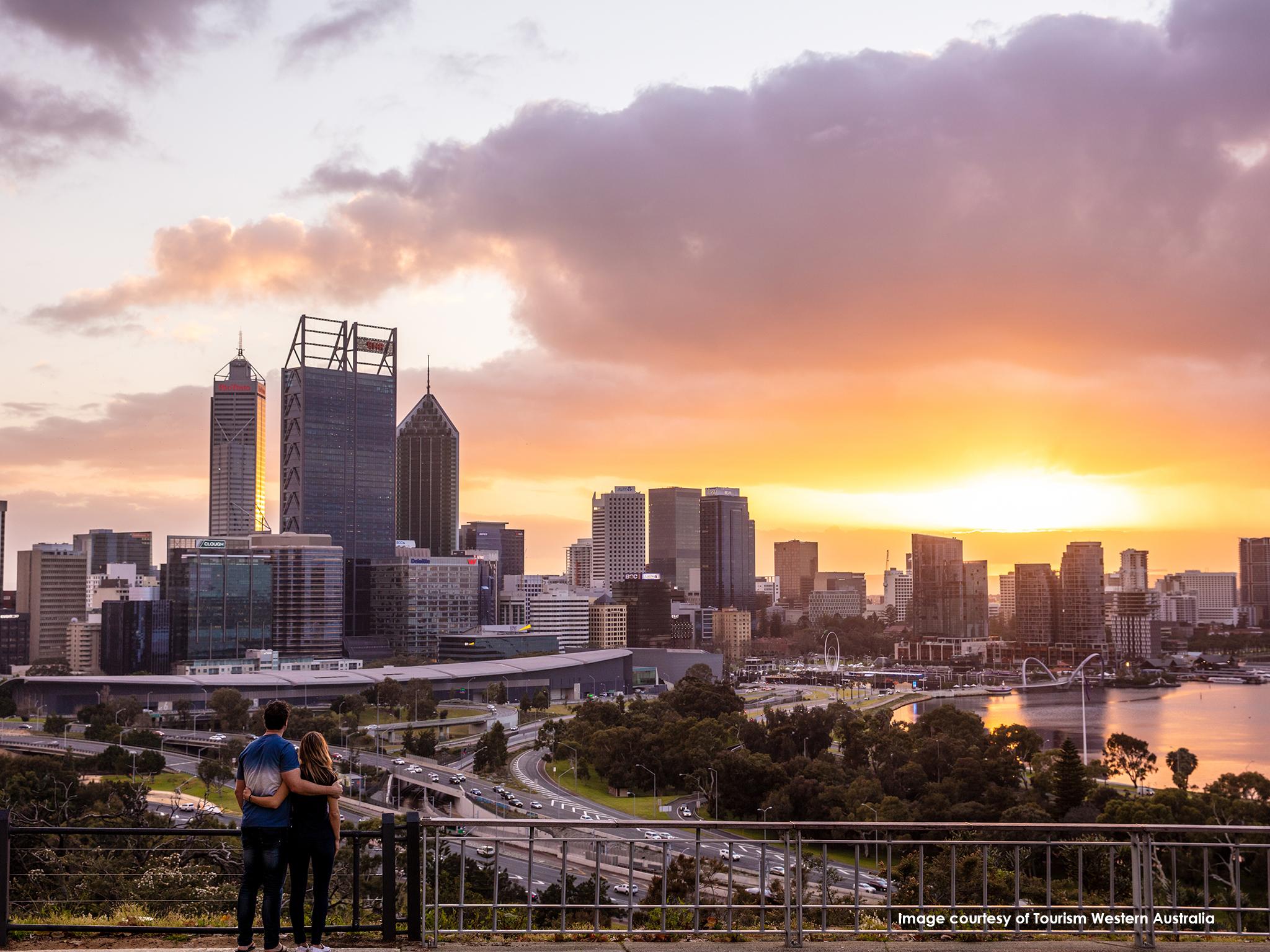 Апарт отель Citadines St Georges Terrace Перт Экстерьер фото