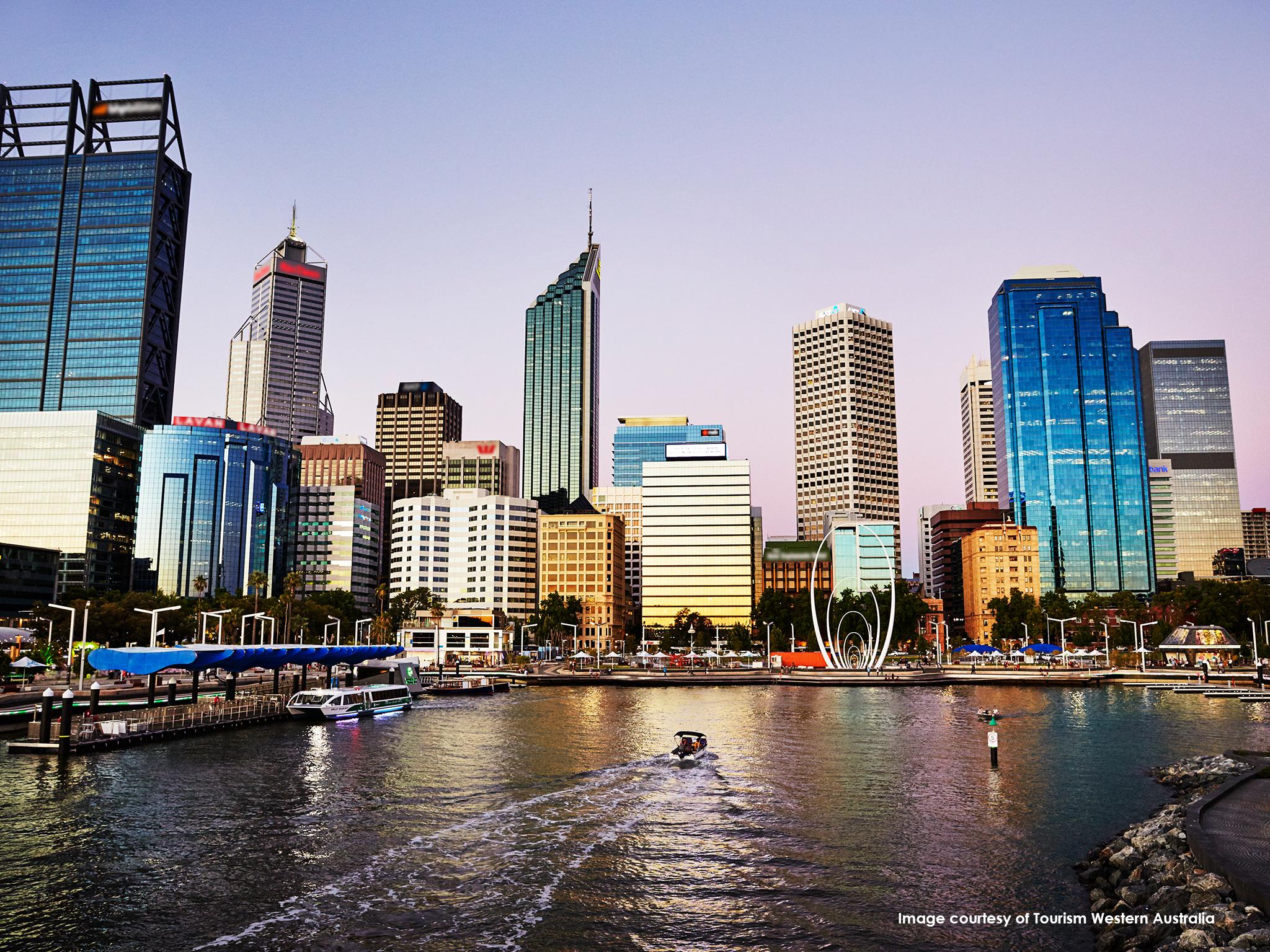 Апарт отель Citadines St Georges Terrace Перт Экстерьер фото