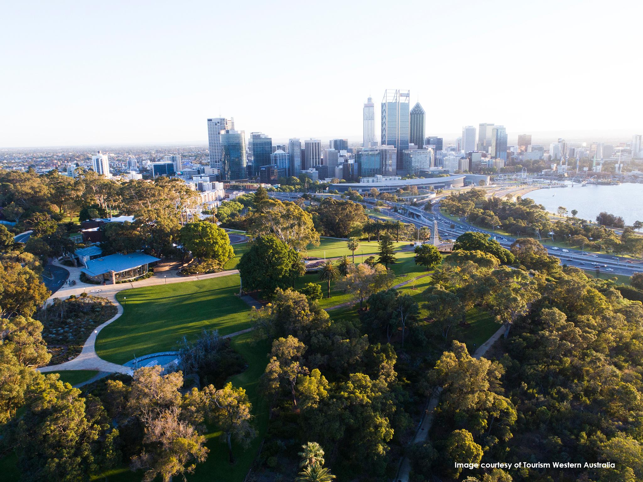 Апарт отель Citadines St Georges Terrace Перт Экстерьер фото