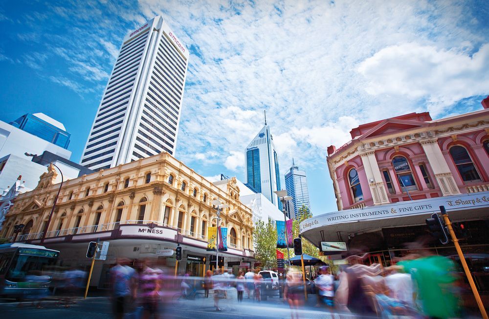 Апарт отель Citadines St Georges Terrace Перт Экстерьер фото